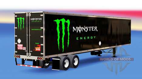 Semi-trailer mit verschiedenen Farben für American Truck Simulator