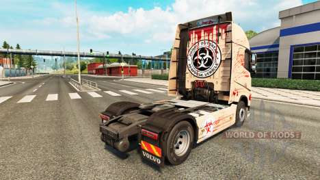 Bloody skin für Volvo-LKW für Euro Truck Simulator 2