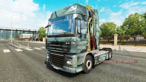 Zombie skin for DAF truck pour Euro Truck Simulator 2