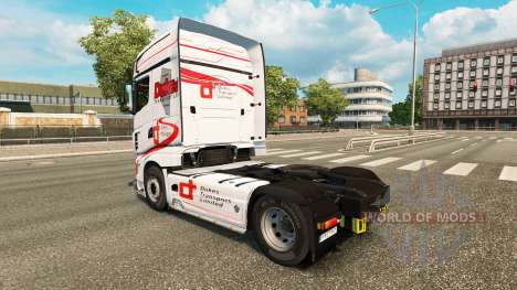 Ducs de Transport de la peau pour Scania camion  pour Euro Truck Simulator 2
