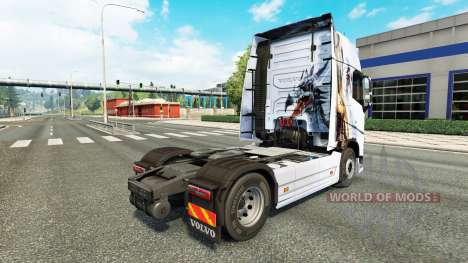 La peau Drache v1.1 tracteur Volvo pour Euro Truck Simulator 2
