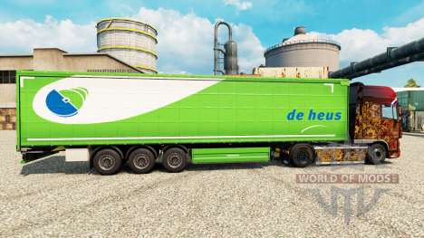 Haut De Heus für Anhänger für Euro Truck Simulator 2