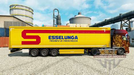 La peau Esselunga S. p.un.Un. est un semi pour Euro Truck Simulator 2
