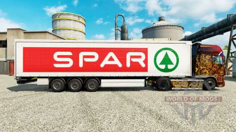 Haut SPAR für Anhänger für Euro Truck Simulator 2