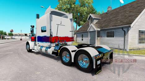 La peau de La Perle au camion Peterbilt 389 pour American Truck Simulator