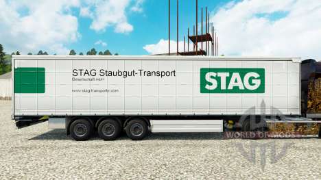 Peau de Cerf Staubgut de Transport de semi-remor pour Euro Truck Simulator 2