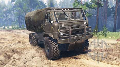GAZ-66 Véhicule tout-terrain pour Spin Tires