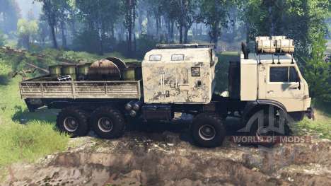 KamAZ-63501-996 Mustang v4.0 pour Spin Tires