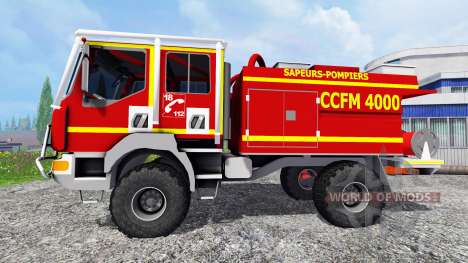 Renault Midlum Crew Cab 4x4 [sapeurs-pompiers] für Farming Simulator 2015