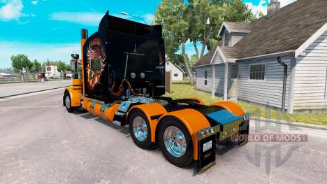 Haut Harley-Davidson für den truck-Peterbilt 389 für American Truck Simulator