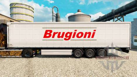 La peau Brugioni sur semi pour Euro Truck Simulator 2
