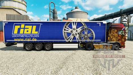 Haut Rial Anhänger für Euro Truck Simulator 2