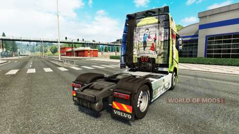 Peynet peau pour Volvo camion pour Euro Truck Simulator 2