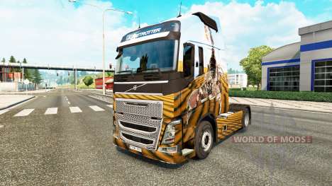 Scorpion skin für Volvo-LKW für Euro Truck Simulator 2