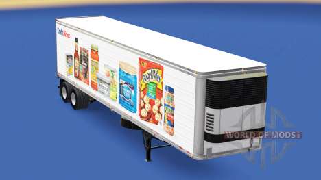 Haut-Heinz Kraft auf den trailer für American Truck Simulator