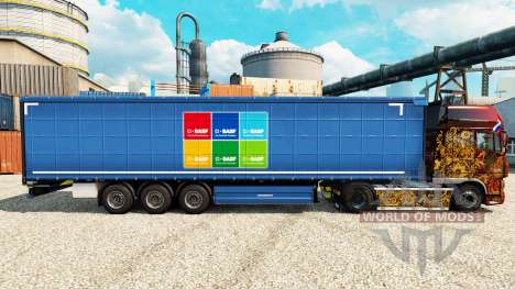Haut BASF Societas Europaea auf semi für Euro Truck Simulator 2