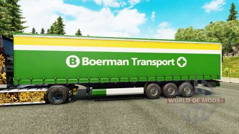 La peau Boerman de Transport de semi-remorques pour Euro Truck Simulator 2