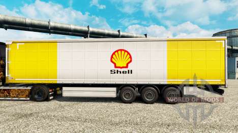 Haut Royal Dutch Shell auf semi für Euro Truck Simulator 2