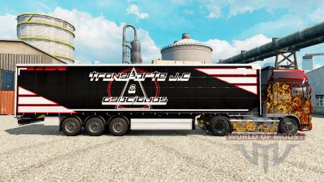 La peau Transporte J. C & Asociados pour les rem pour Euro Truck Simulator 2