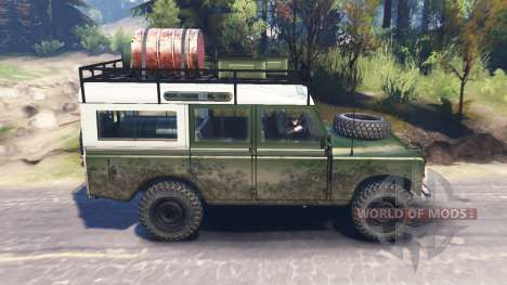 Land Rover Defender Series III v2.0 pour Spin Tires