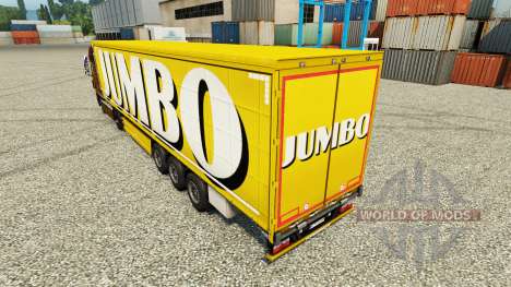 La peau sur les remorques Jumbo pour Euro Truck Simulator 2