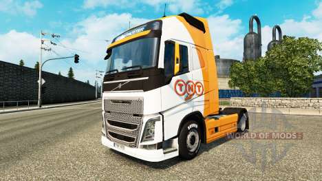 TNT de la peau pour Volvo camion pour Euro Truck Simulator 2