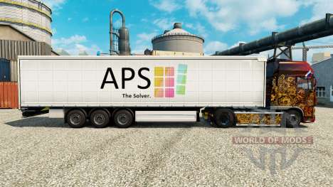 La peau d'APS pour les remorques pour Euro Truck Simulator 2