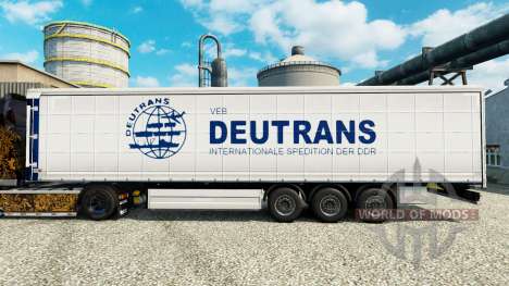 Skin on semi Deutrans pour Euro Truck Simulator 2