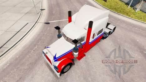 Ferrero Kinderriegel skin für den truck-Peterbil für American Truck Simulator