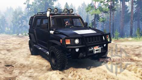 Hummer H3 pour Spin Tires