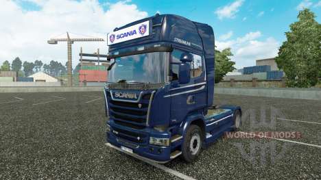 La publicité boîte à lumière pour Scania Streaml pour Euro Truck Simulator 2