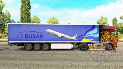 Peau Air Busan pour remorques pour Euro Truck Simulator 2