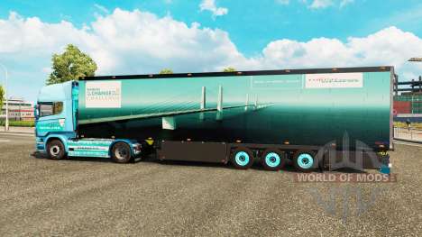 Semitrailer refrigerator Schmitz Siemens für Euro Truck Simulator 2