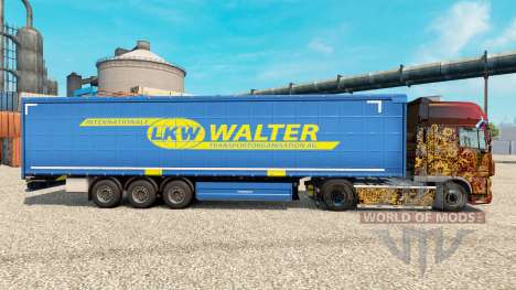 LKW WALTER skin for trailers für Euro Truck Simulator 2