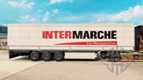 Intermarche Haut für Anhänger für Euro Truck Simulator 2