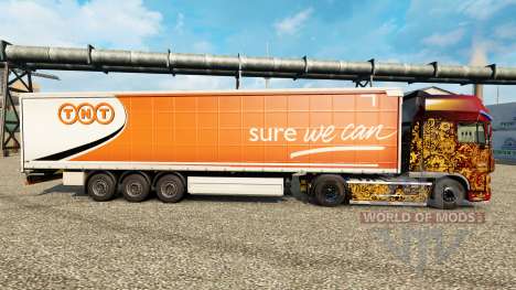 TNT de la peau pour les remorques pour Euro Truck Simulator 2