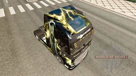 La peau de La tempête meurtrière chez Volvo truc pour Euro Truck Simulator 2