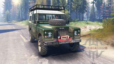 Land Rover Defender Series III v2.0 pour Spin Tires