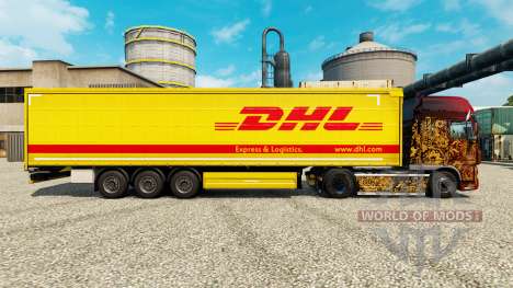 Haut DHL für Anhänger für Euro Truck Simulator 2