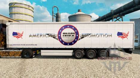 Haut-American-Truck-Promotion-Trailer für Euro Truck Simulator 2
