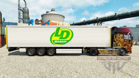 Haut LD Markt für Anhänger für Euro Truck Simulator 2