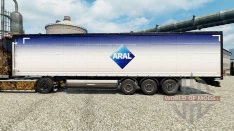 Aral de la peau pour les remorques pour Euro Truck Simulator 2