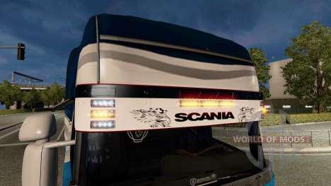 Pare-soleil Scania v2.0 pour Euro Truck Simulator 2