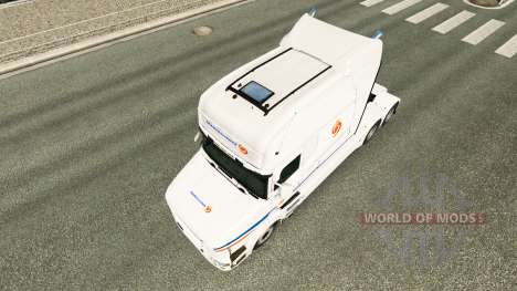 Transalliance-skin für den Scania T truck für Euro Truck Simulator 2