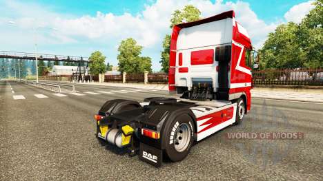 Peau métallique pour DAF camion pour Euro Truck Simulator 2