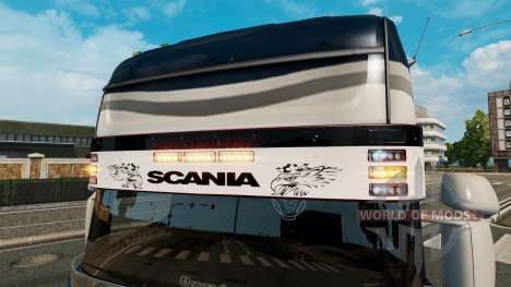 Sonnenblende Scania v2.0 für Euro Truck Simulator 2