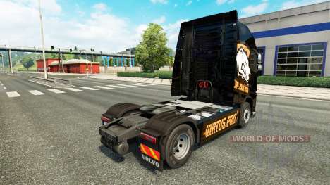 La Peau Virtus.pro pour Volvo camion pour Euro Truck Simulator 2