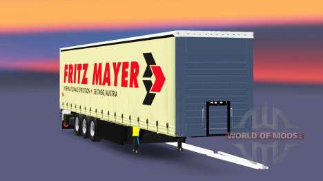 Vorhang semi-trailer Schmitz Fritz Mayer für Euro Truck Simulator 2