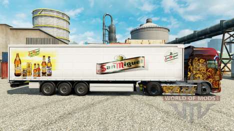 Haut San Miguel für semi-Trailer für Euro Truck Simulator 2