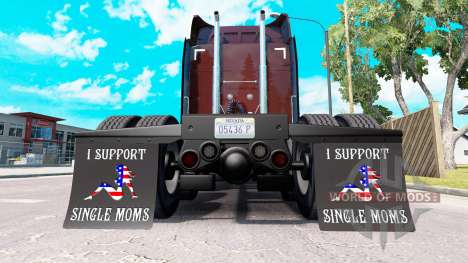 Garde-boue-je prendre en charge des Mamans v2.0 pour American Truck Simulator